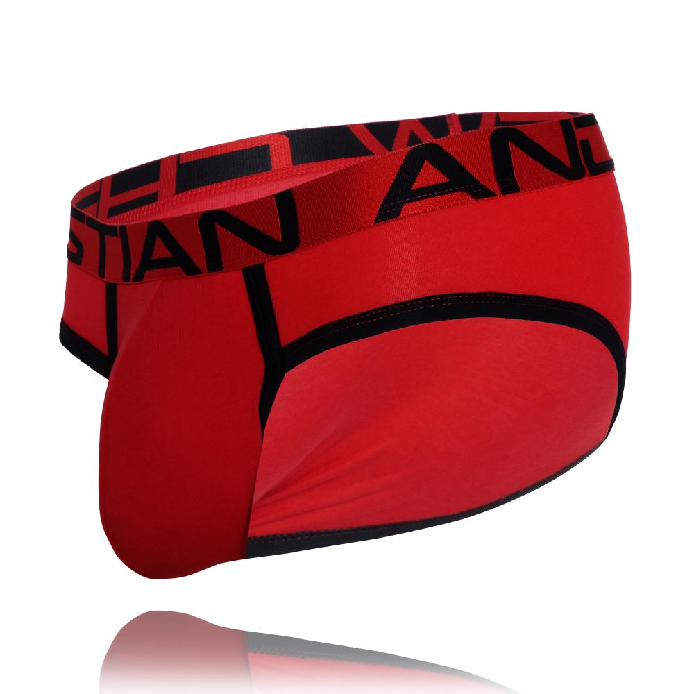 Slipy ANDREW CHRISTIAN s Pushup kapsou Show-It Red1